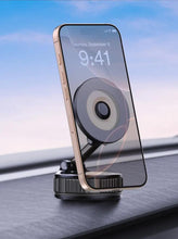 Load image into Gallery viewer, Newly Upgraded Retractable Car Mobile Phone Holder 360 Magnetic Vacuum Suction Cup One-click Safety Lock Ultra-compact Design