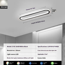 Load image into Gallery viewer, Modern Minimalist LED Strip Bedroom Cloakroom Ceiling Lamp