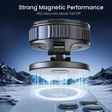 Load image into Gallery viewer, Newly Upgraded Retractable Car Mobile Phone Holder 360 Magnetic Vacuum Suction Cup One-click Safety Lock Ultra-compact Design