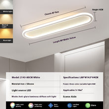 Load image into Gallery viewer, Modern Minimalist LED Strip Bedroom Cloakroom Ceiling Lamp