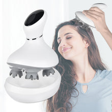 Load image into Gallery viewer, Rechargeable Waterproof Head Massager Electric Scalp Massager