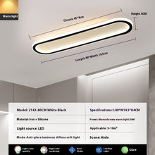 Load image into Gallery viewer, Modern Minimalist LED Strip Bedroom Cloakroom Ceiling Lamp