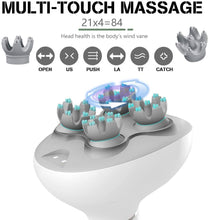 Load image into Gallery viewer, Rechargeable Waterproof Head Massager Electric Scalp Massager