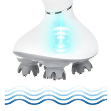 Load image into Gallery viewer, Rechargeable Waterproof Head Massager Electric Scalp Massager