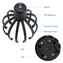 Load image into Gallery viewer, Electric Scalp Massager USB Charging